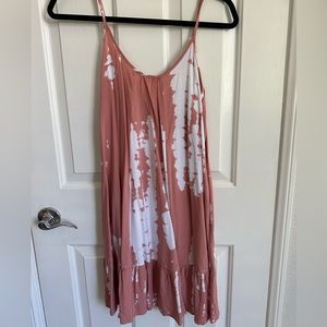 Tie dye cotton sundress